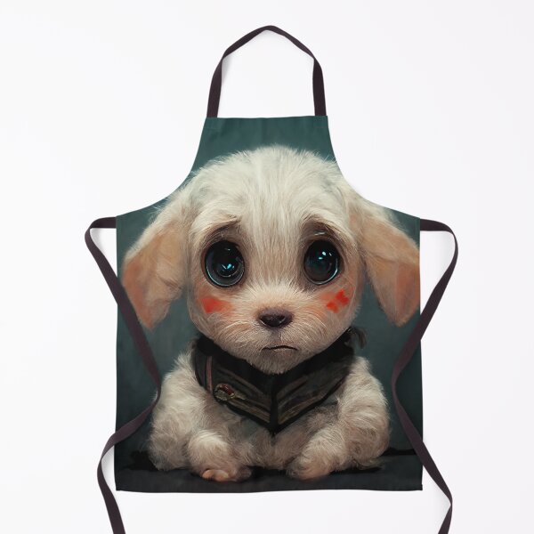 Item preview, Adorable Small Regretful Puppy with Beautiful Big Shine Eyes designed and sold by SingularityGeek.