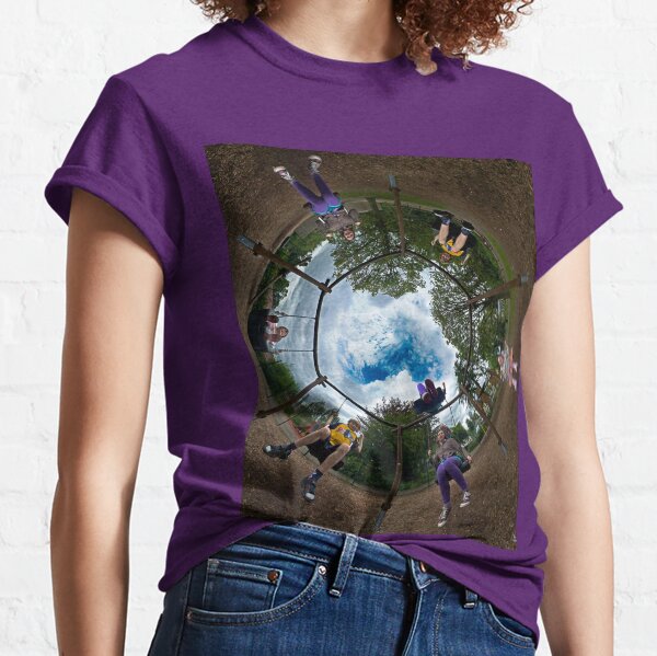 6 Seater Swing - Sky In Classic T-Shirt