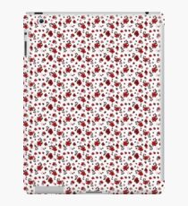 Charming red cherry blossoms pattern iPad Case/Skin