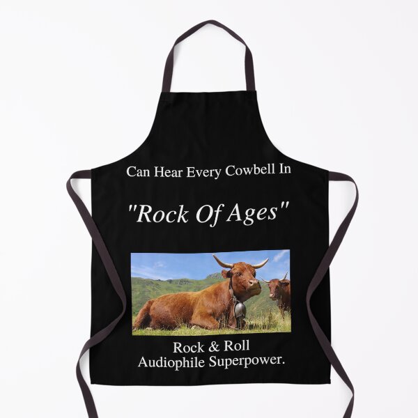Item preview, Rock And Roll Audiophile Hear Every Cowbell Rock of Ages 01 White Text designed and sold by TWMBDesigns.