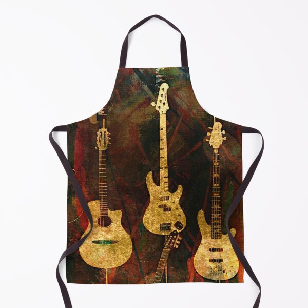 Item preview, Music instrument - Guitar Art Print - For Music Lovers designed and sold by RSDigitalPrintDesign.