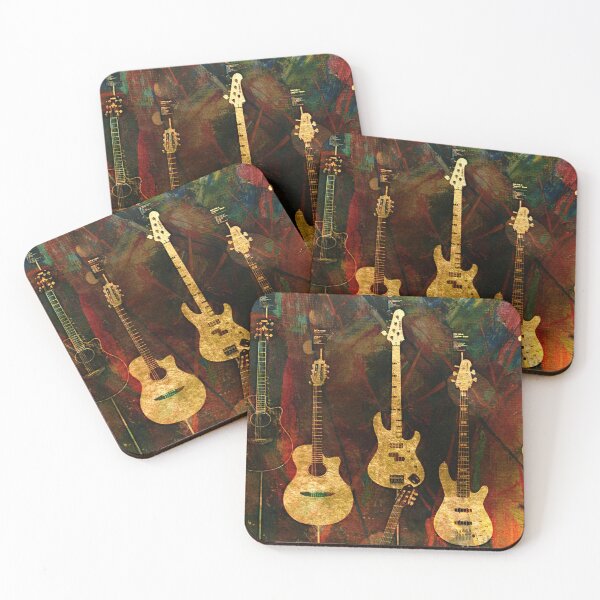 Item preview, Music instrument - Guitar Art Print - For Music Lovers designed and sold by RSDigitalPrintDesign.