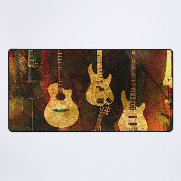Item preview, Music instrument - Guitar Art Print - For Music Lovers designed and sold by RSDigitalPrintDesign.