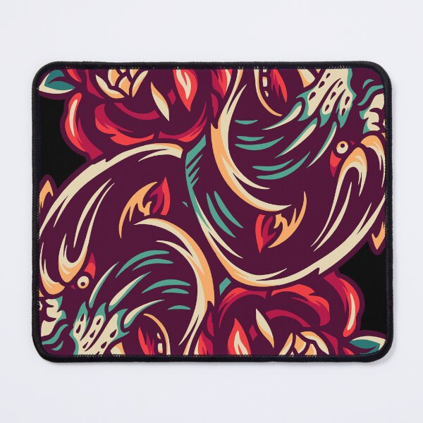 Item preview, Twin Black Panther Retro Illustration designed and sold by STR Graphs.