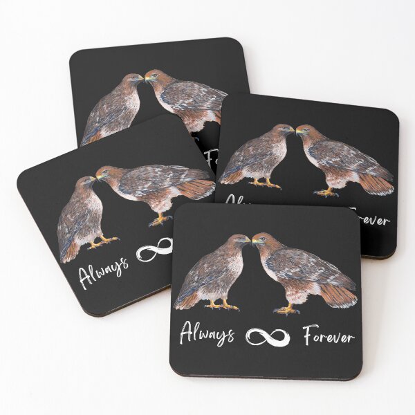 Item preview, Red Tailed Hawk, Always and Forever. designed and sold by Roy & Tiffany.
