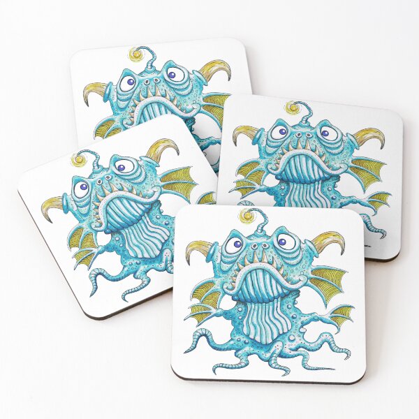 Item preview, Fish Face Monster designed and sold by Creaturama.