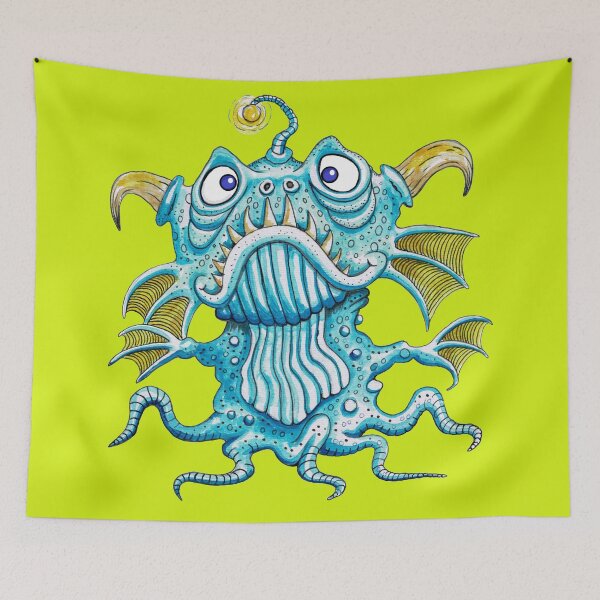 Item preview, Fish Face Monster designed and sold by Creaturama.