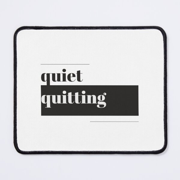 Item preview, Quiet Quitting Essential T-Shirt⭐⭐⭐⭐ designed and sold by Rinbucket.