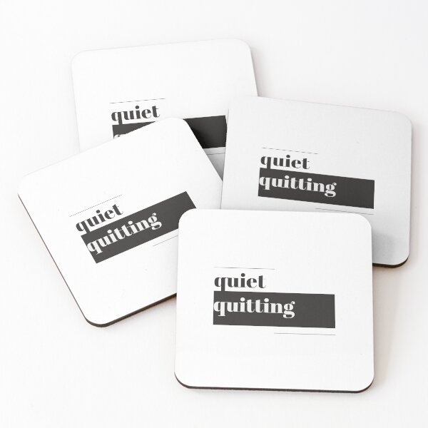 Item preview, Quiet Quitting Essential T-Shirt⭐⭐⭐⭐ designed and sold by Rinbucket.