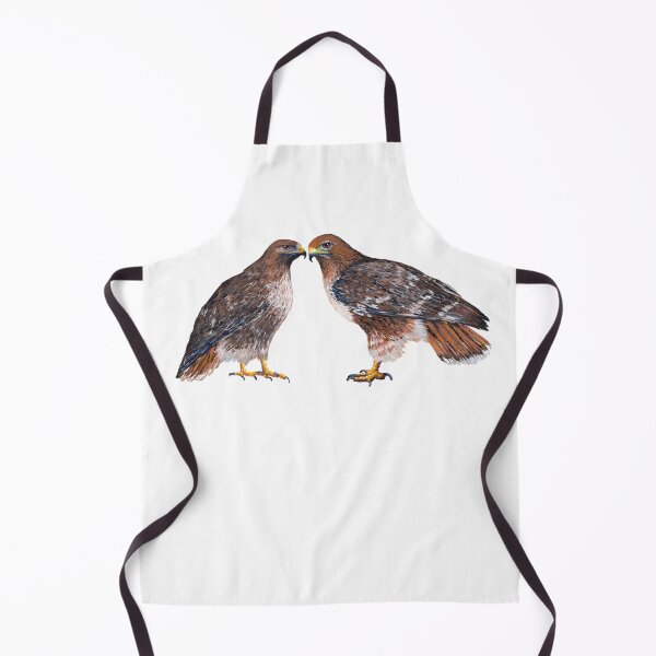 Item preview, Red Tailed Hawk Couple designed and sold by Roy & Tiffany.