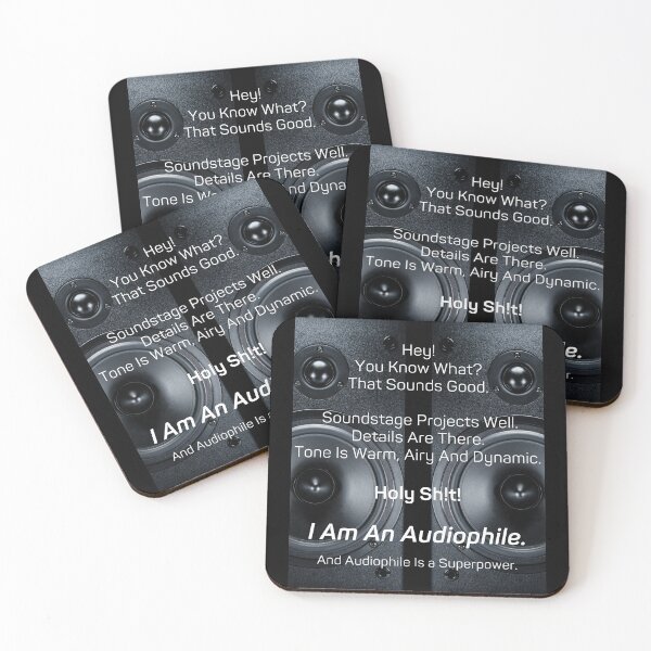 Item preview, I am An Audiophile And Audiophile Is A Superpower 01 White Text designed and sold by TWMBDesigns.