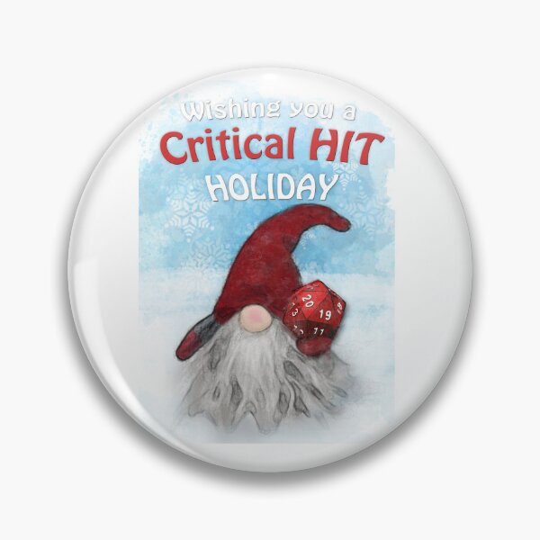 Item preview, Critical hit holiday designed and sold by solliarts.