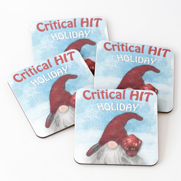 Item preview, Critical hit holiday designed and sold by solliarts.