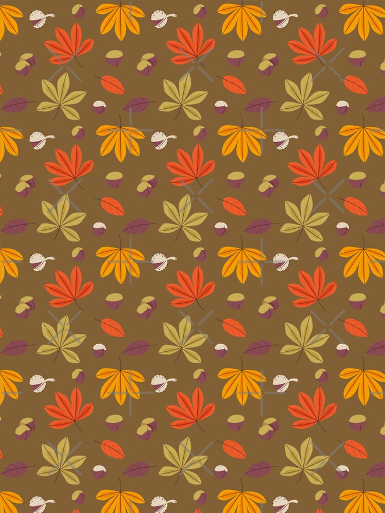 Thumbnail 4 of 4, iPhone Case, Hello Autumn Pattern designed and sold by kapiks.