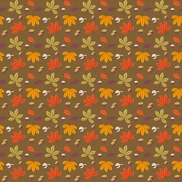 Artwork thumbnail, Hello Autumn Pattern by kapiks