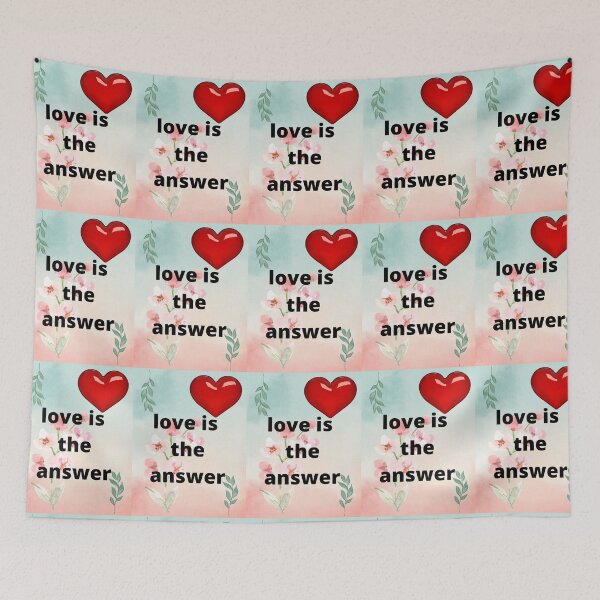 Item preview, LOVE IS THE ANSWER designed and sold by Steven  LaRussa.