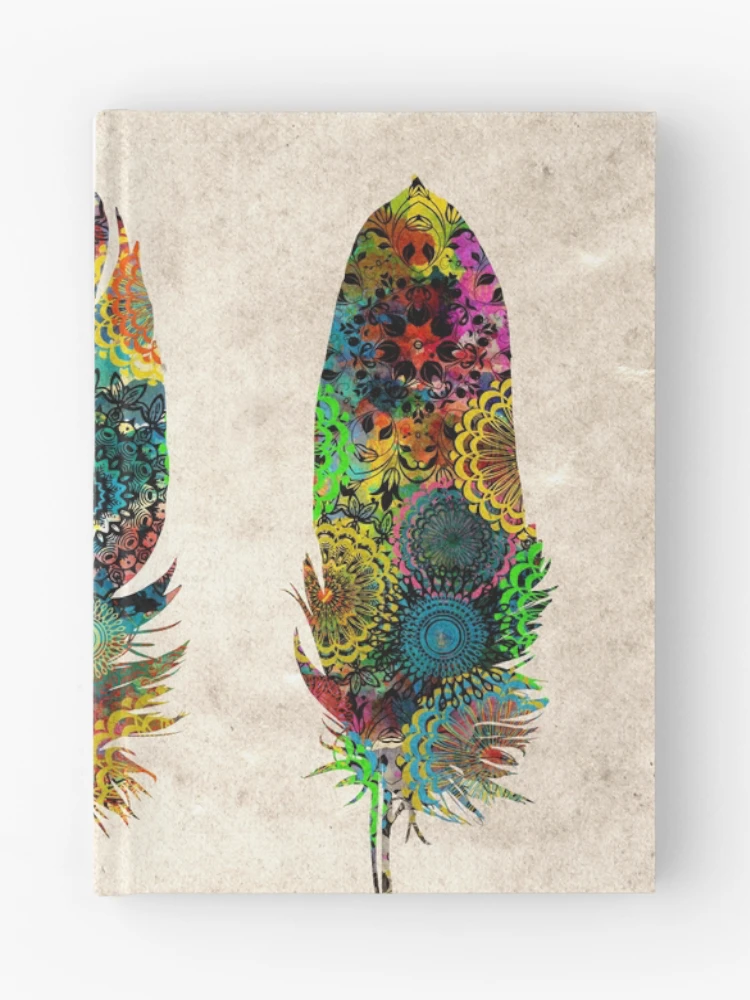 Thumbnail 1 of 3, Journal, feathers designed and sold by BekimART.