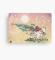 Amaterasu Wolf Canvas Print