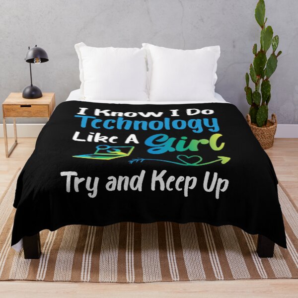 Item preview, Girl who loves technology, Funny quotes design or sarcastic designed and sold by Mac Store.