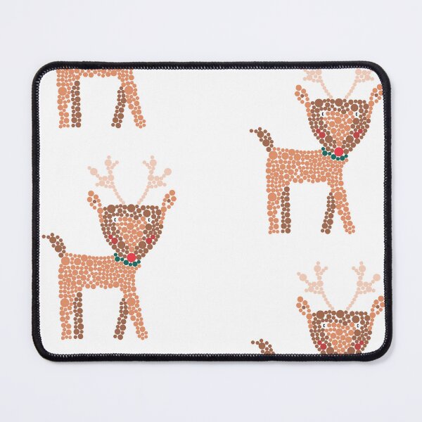 Item preview, Cute Reindeer Christmas dotted art designed and sold by raseenboi.