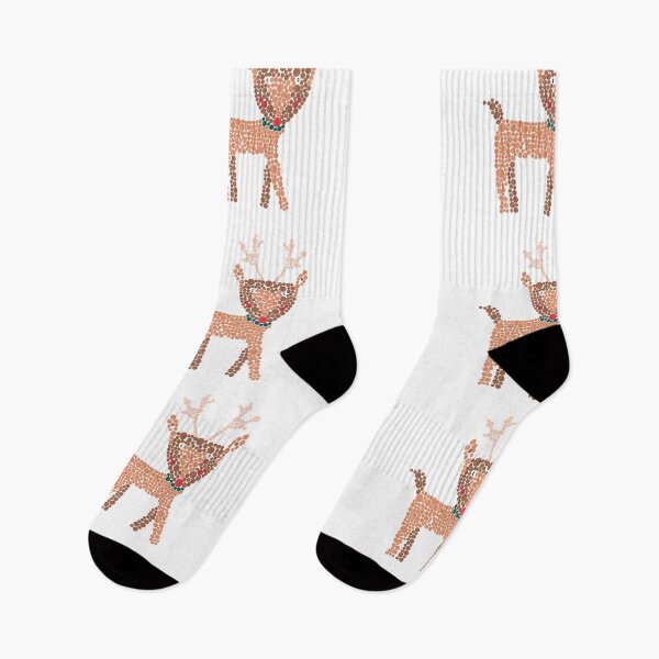 Item preview, Cute Reindeer Christmas dotted art designed and sold by raseenboi.