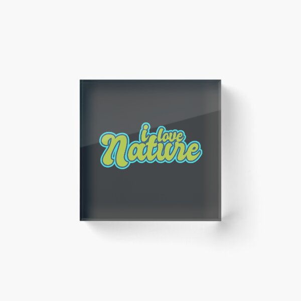 Item preview, I Love Nature - Green designed and sold by Chubuter.