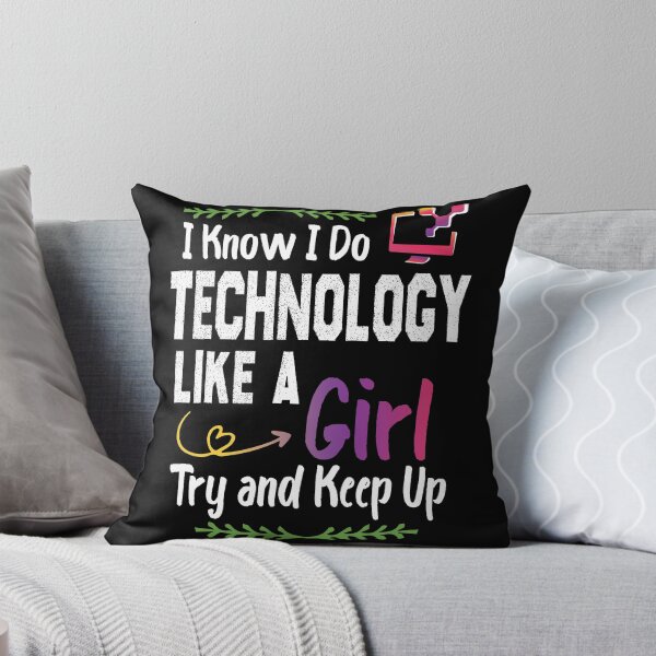 Item preview, Girl who loves technology, Funny quotes design or sarcastic designed and sold by Mac Store.