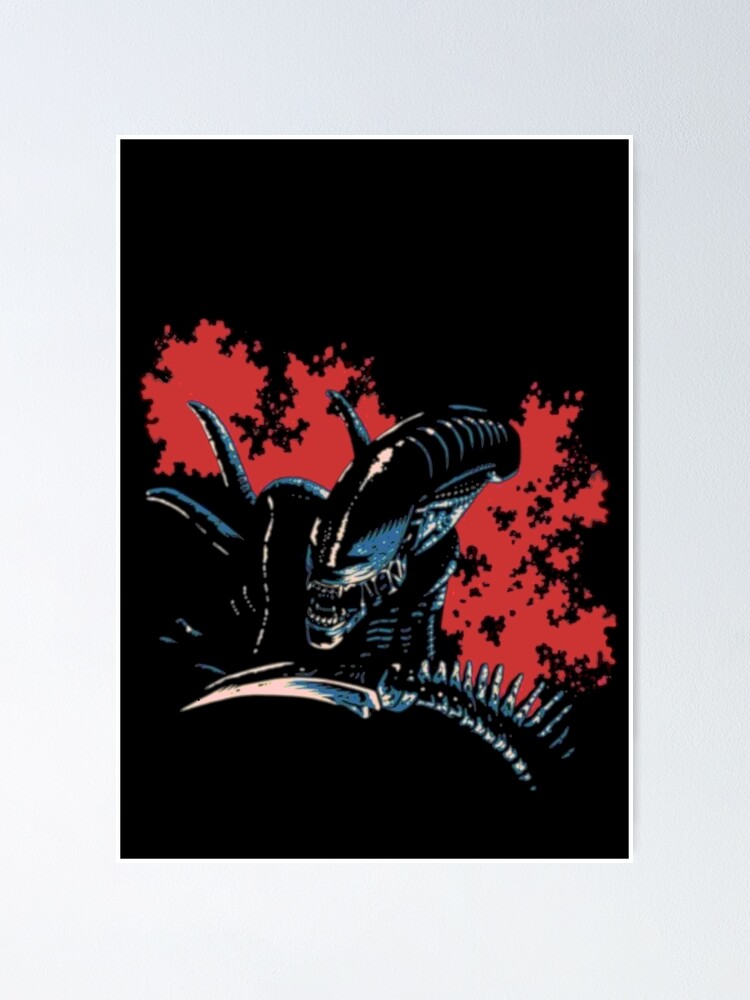 "Alien Xenomorph" Poster for Sale by 54mu Redbubble