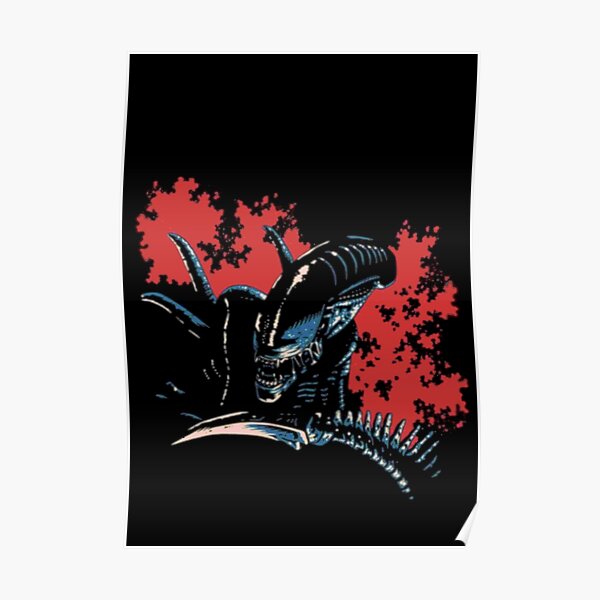 "Alien Xenomorph" Poster for Sale by 54mu Redbubble