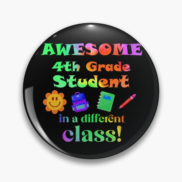 Item preview, Awesome Fourth Grade Student in a Different Class designed and sold by captainpeter.