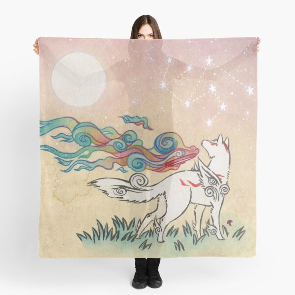 Amaterasu Wolf Scarf