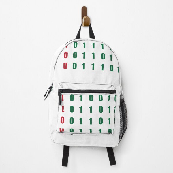 Item preview, I love you in binary language designed and sold by BeCoolByHarun.