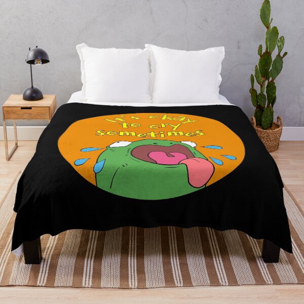 Item preview, It’s okay to cry sometimes - screaming frog designed and sold by SICK-SENSE.