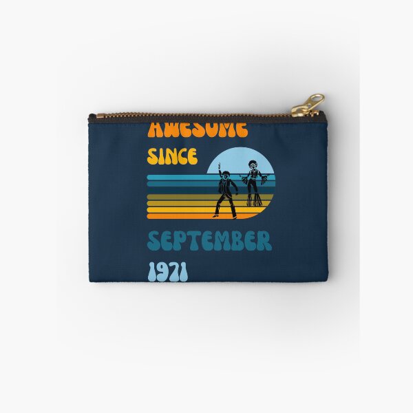 Item preview, Awesome since September 1971 | Born September 1971 | Made in September 1971 | Legend since September 1971 | Birthday Gift for 51 year old mom dad grandma grandpa | Vintage Retro 70s Birthday gift idea designed and sold by Saffire6.