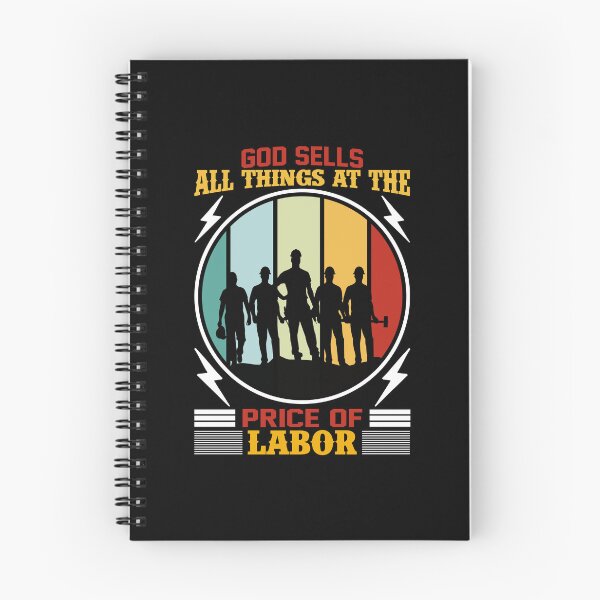 Item preview, god sells us all things at the price of labor.t-shirt design for happy labor day designed and sold by MarvellTeeZone.
