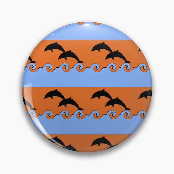 Item preview, Seamless Dolphin Pattern  designed and sold by WinArtDesigns.