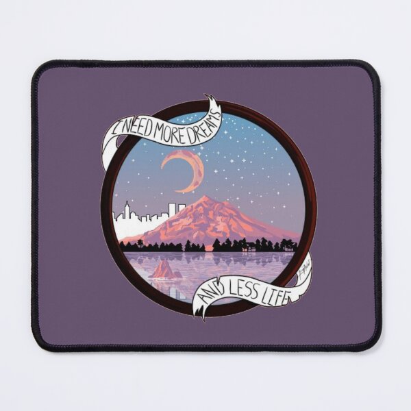 Item preview, I need more dreams and less life designed and sold by authenticwords.
