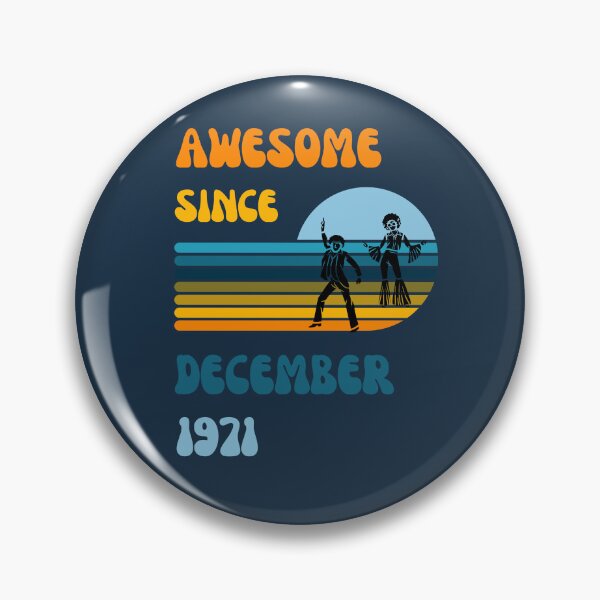 Item preview, Awesome since December 1971 | Born December 1971 | Made in December 1971 | Legend since December 1971 | Birthday Gift for 51 year old mom dad grandma grandpa | Vintage Retro 70s Birthday gift idea designed and sold by Saffire6.