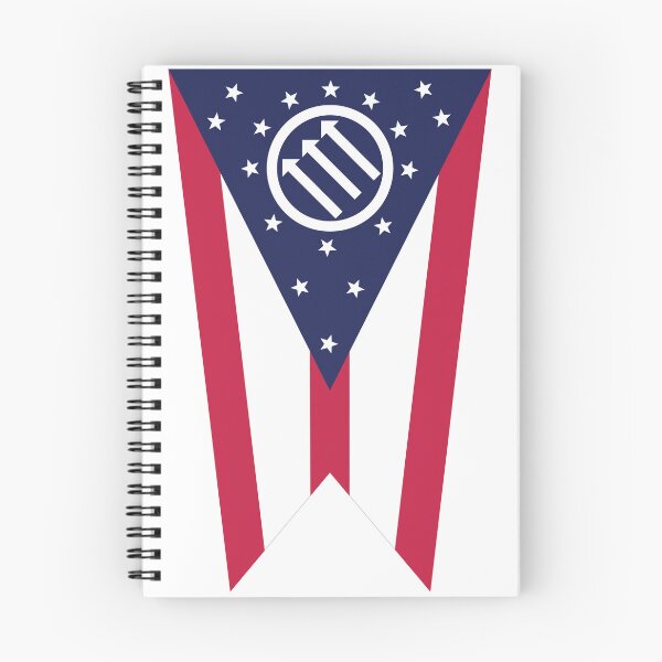 Item preview, Ohio American Iron Front Flag designed and sold by PossumTrot.