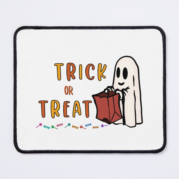 Item preview, Trick or Treat Ghost designed and sold by Stick-erTwist.