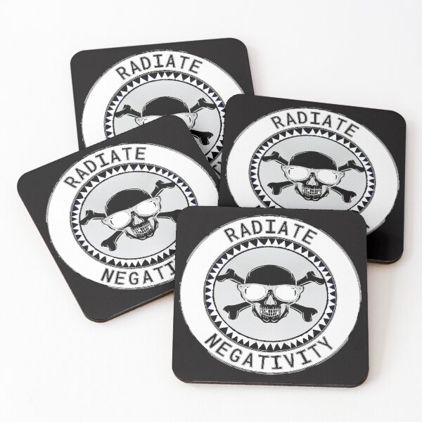Item preview, radiate negativity negative gothic pirate negative skull by LowEndGraphics designed and sold by LowEndGraphics.