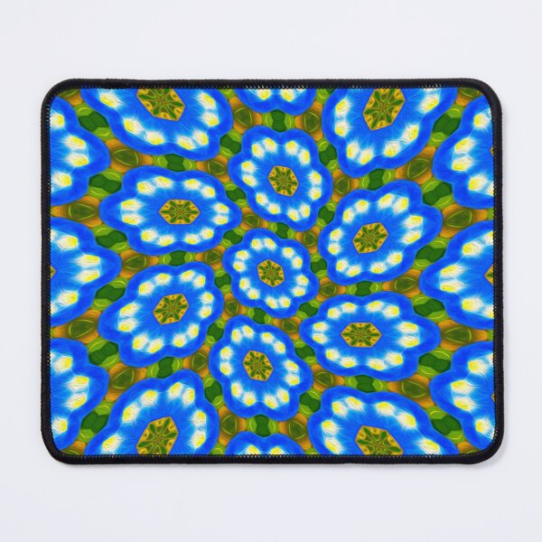 Item preview, Blue morning glory pattern designed and sold by Patternflower.