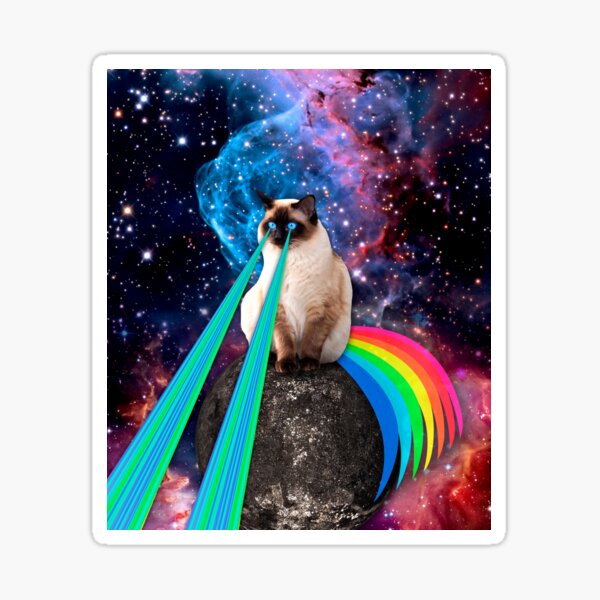 Item preview, SIAMESE LASER CAT  designed and sold by GloriaSanchez.
