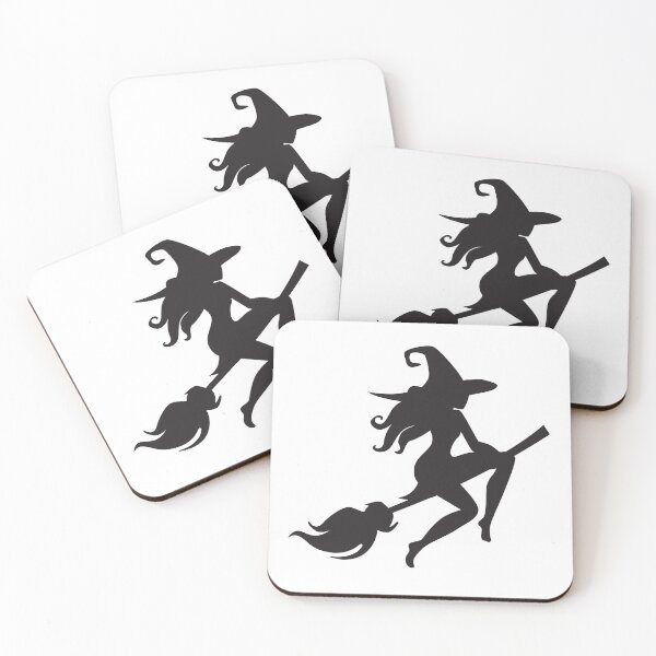 Item preview, Sexy Witch on a broom designed and sold by BraveNewDesigns.