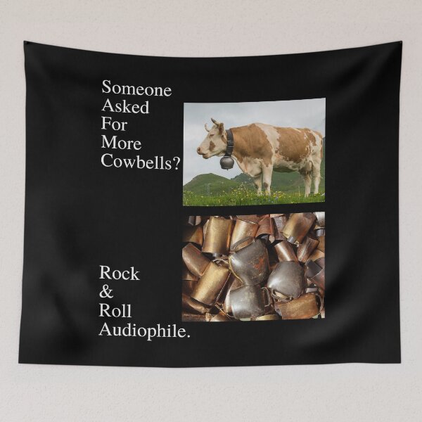 Item preview, Someone Asked For More Cowbells? 01 White Text designed and sold by TWMBDesigns.
