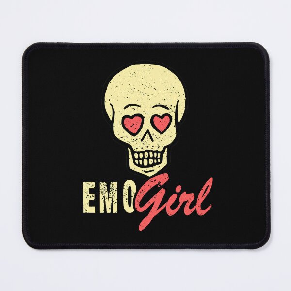 Item preview, Emo Girl Pink Skull Emo Retro Goth Music Teens Emotional designed and sold by Countrysmart.