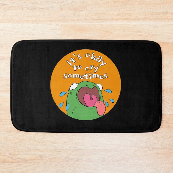 Item preview, It’s okay to cry sometimes - screaming frog designed and sold by SICK-SENSE.