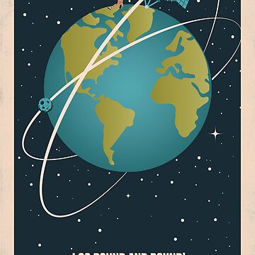 Stomper Satellite Harry Styles Vintage Poster Poster by MarDelgado