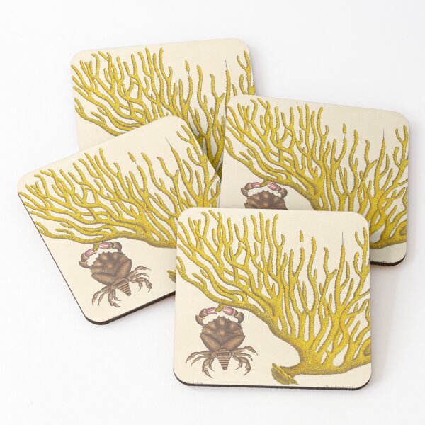 Item preview, Red Clawed Crab by Mark Catesby, 18th Century designed and sold by Natural History Prints.
