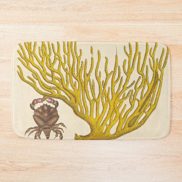Item preview, Red Clawed Crab by Mark Catesby, 18th Century designed and sold by Natural History Prints.